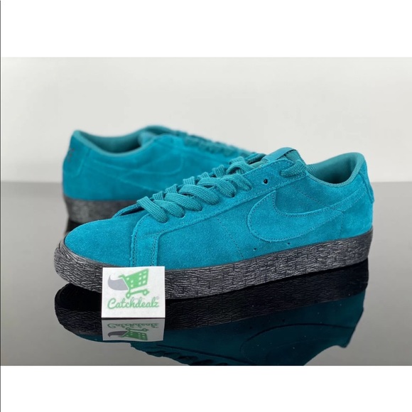 nike sb zoom blazer low geode teal